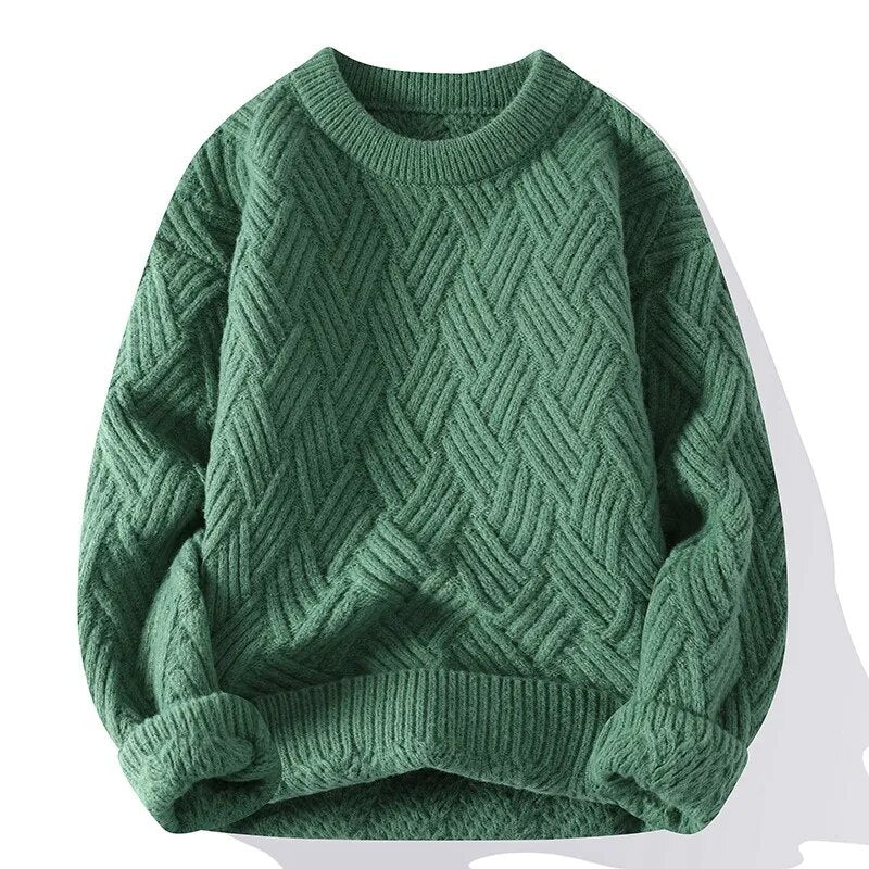 ByCastello | Mäns vintage casual tröja