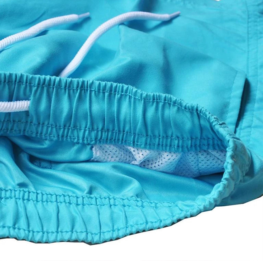 Badbyxor för män i elegant design av snabbtorkande material