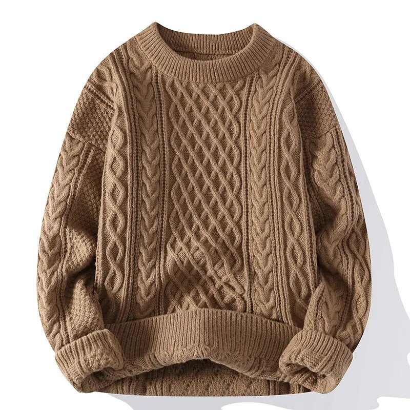 ByCastello | Mäns vintage casual tröja
