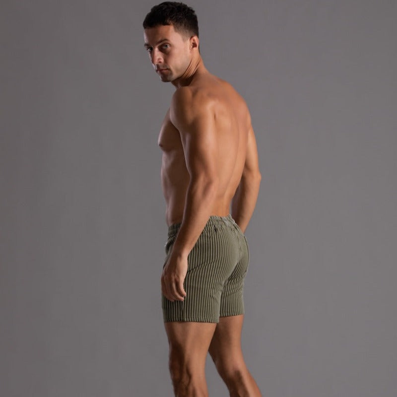 Herrens Stretchiga Fitnessshorts Superstretch-6