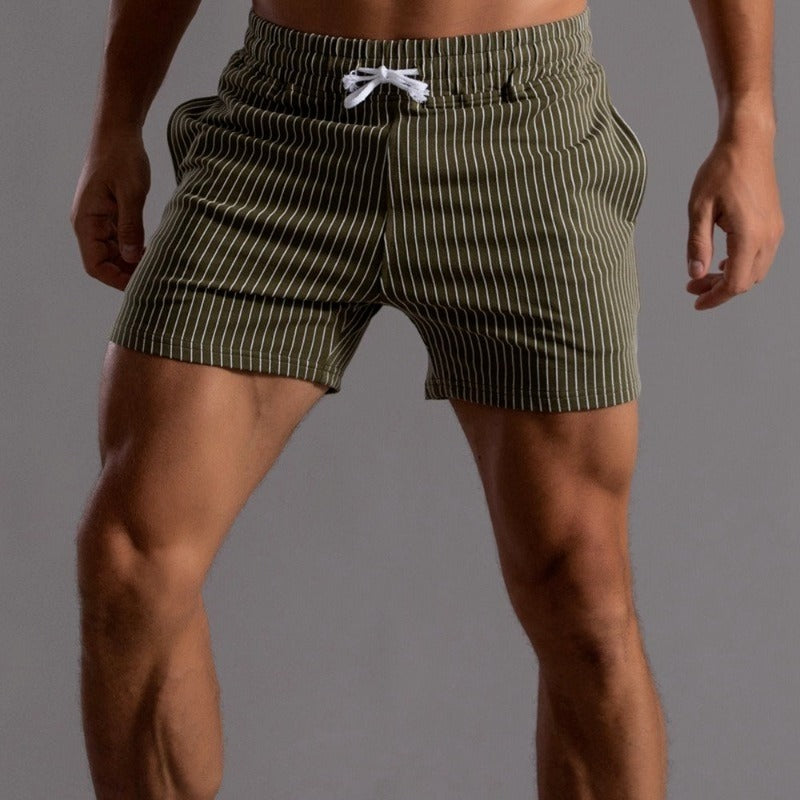 Herrens Stretchiga Fitnessshorts Superstretch-1