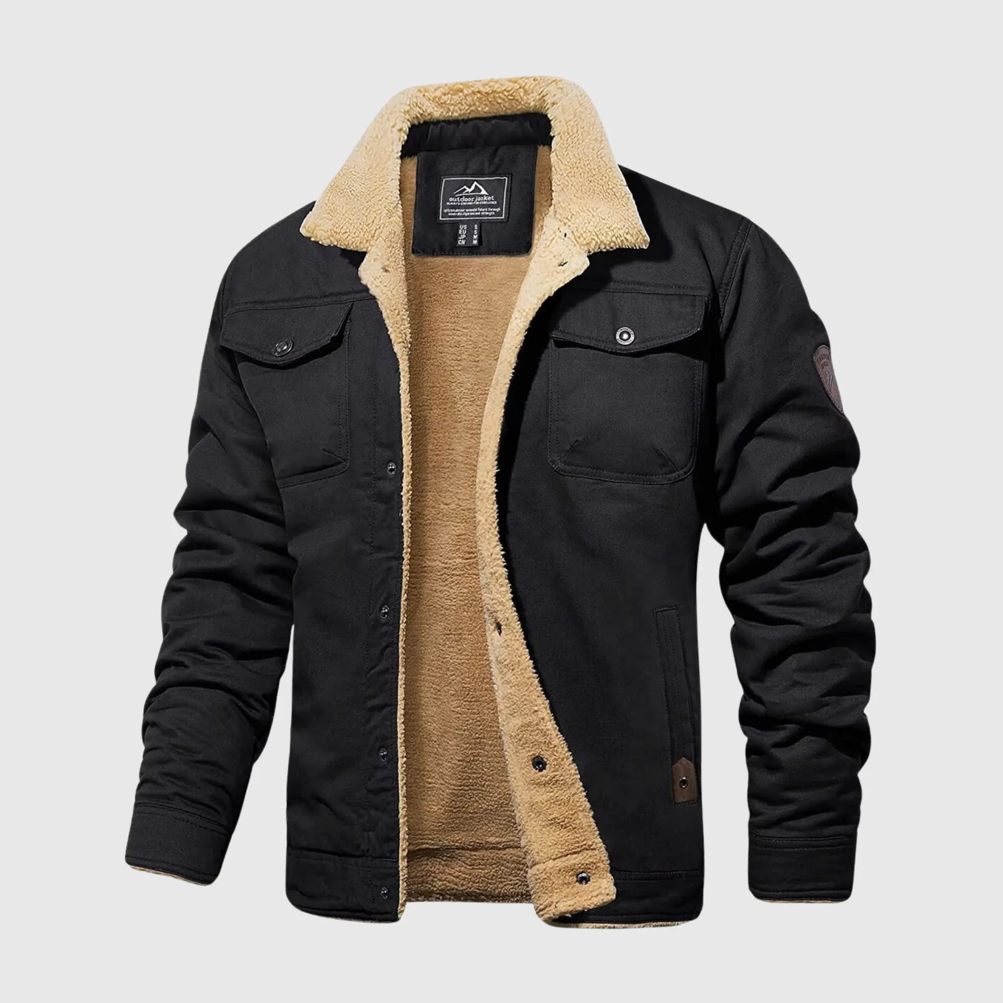 ByCastello | Elegant fodrad bomberjacka