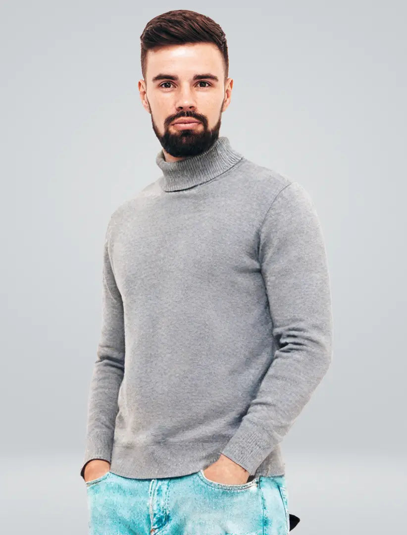 ByCastello | Klassisk tröja med turtleneck