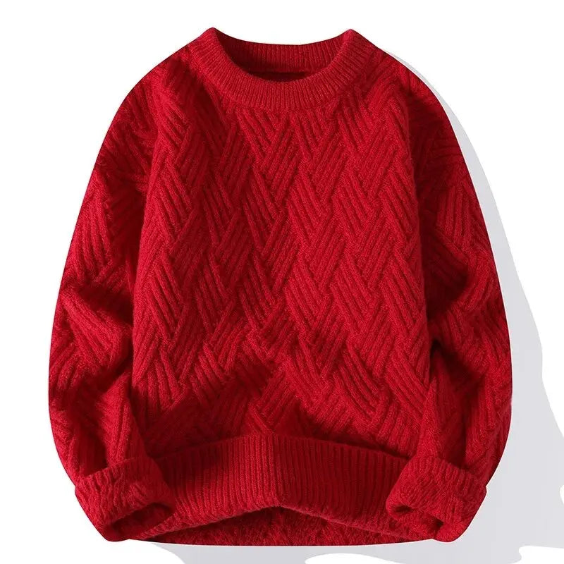 ByCastello | Mäns vintage casual tröja