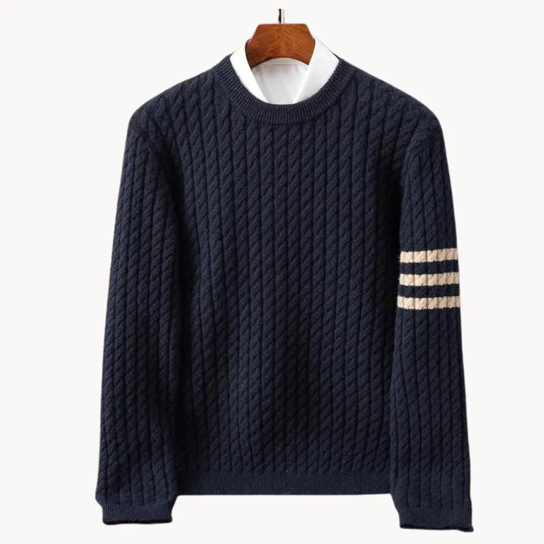 ByCastello | Värmande cashmere stickad tröja