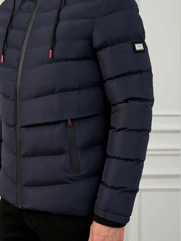 Castello | Pufferjacka med huva