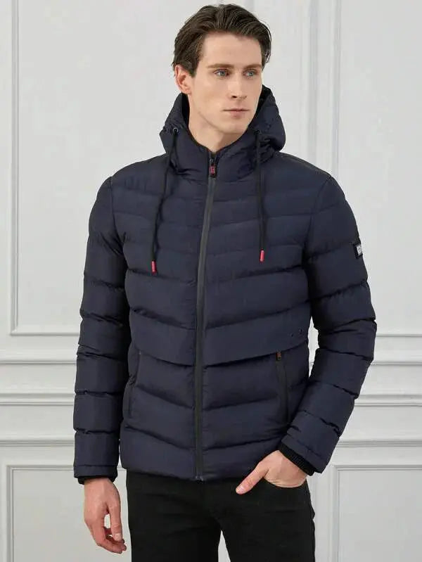 Castello | Pufferjacka med huva