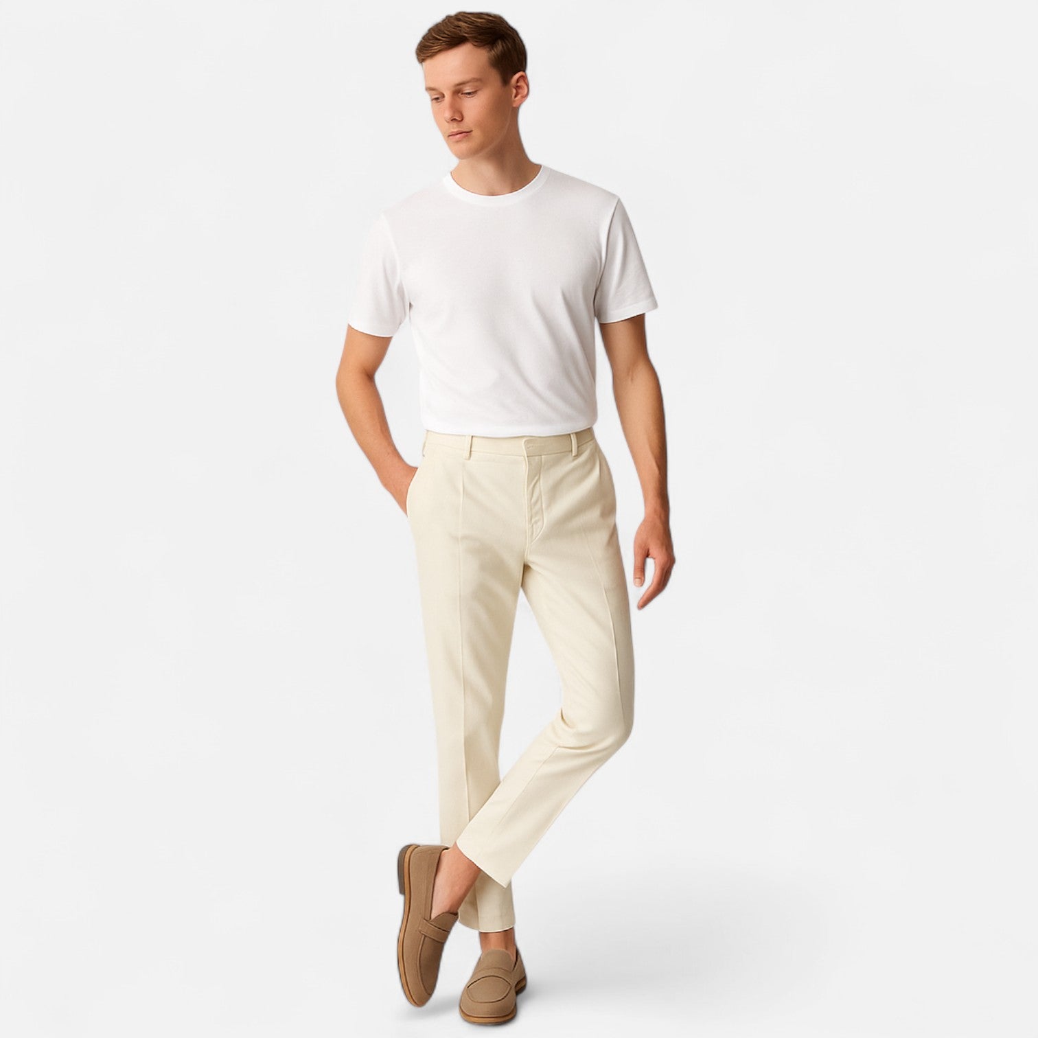 Chinos Herr – Regular Fit & Bekväm Stil