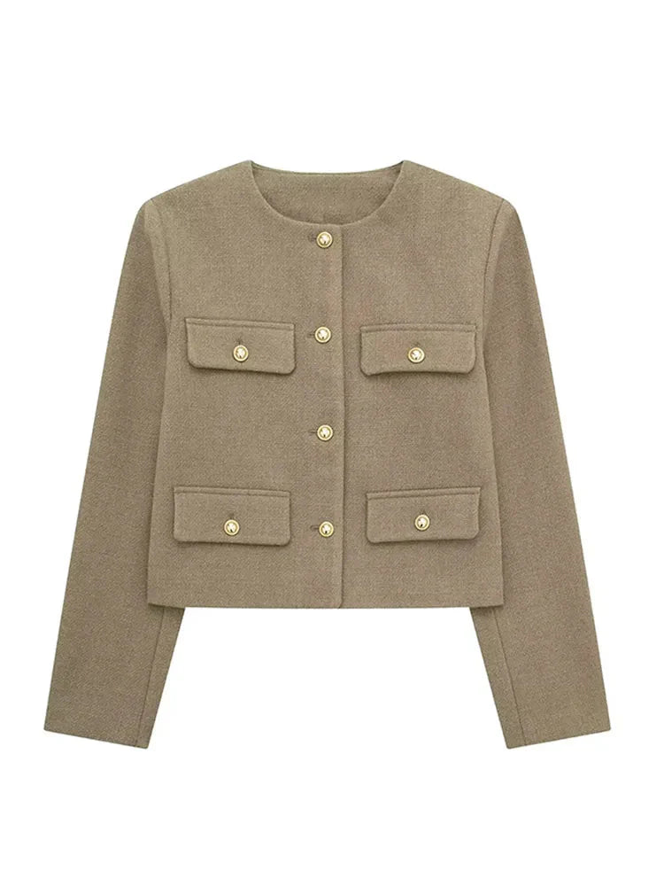 Dam Tweed Blazer Skräddarsydd