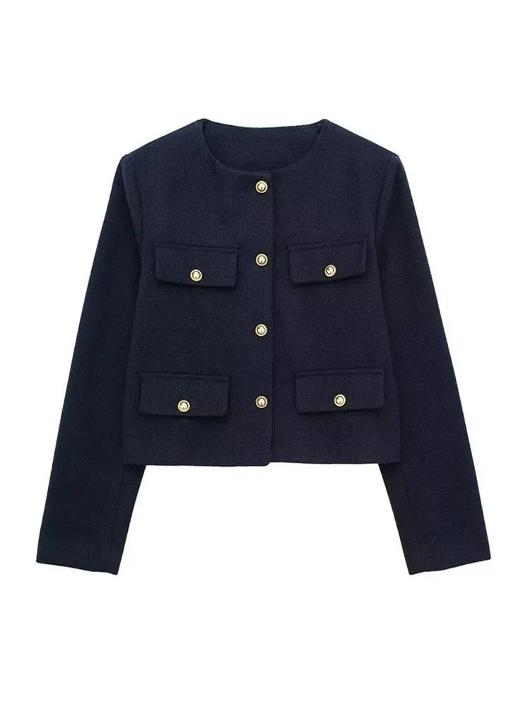 Dam Tweed Blazer Skräddarsydd