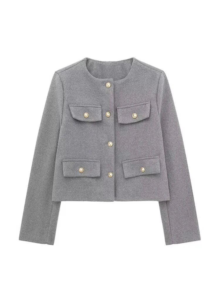 Dam Tweed Blazer Skräddarsydd