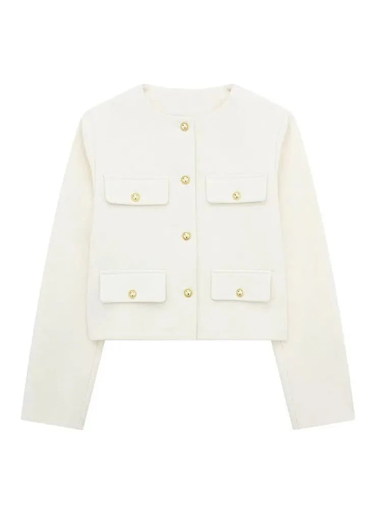 Dam Tweed Blazer Skräddarsydd