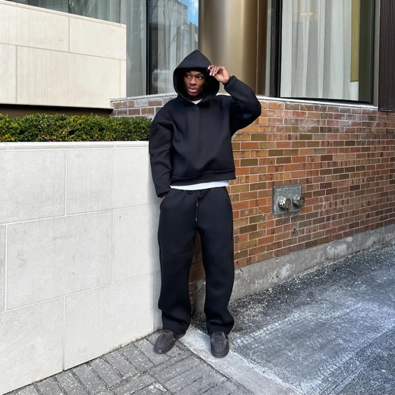 Damens Hoodie och Jogginganzug Set i Street Style 1