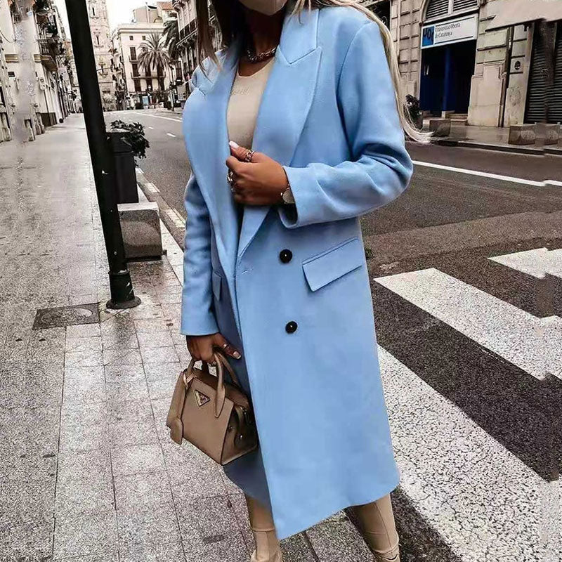 Damernas Eleganta Trenchcoat