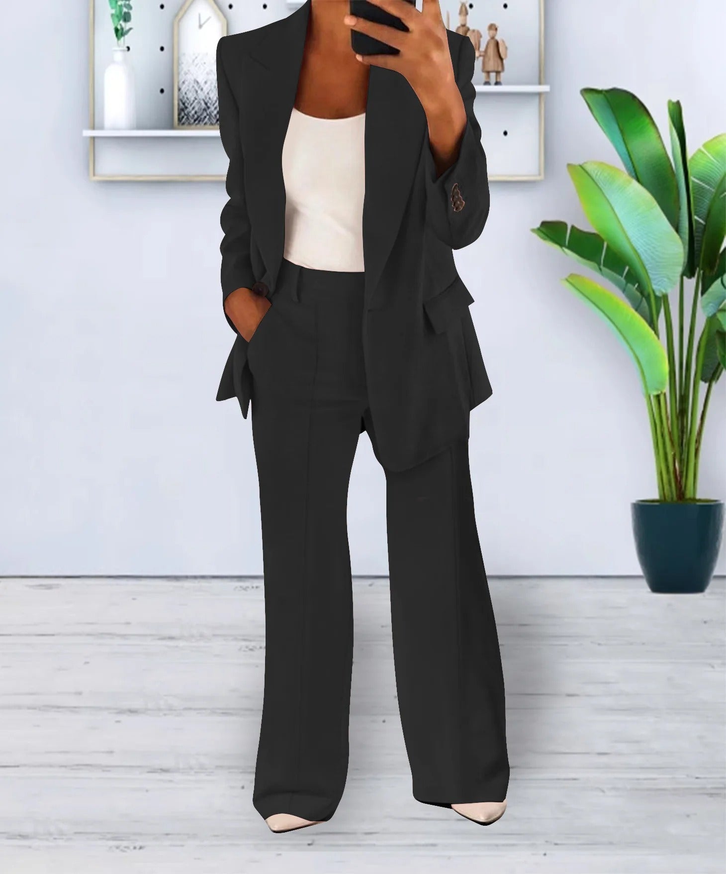 Dams Blazer Set Högkvalitativt Material