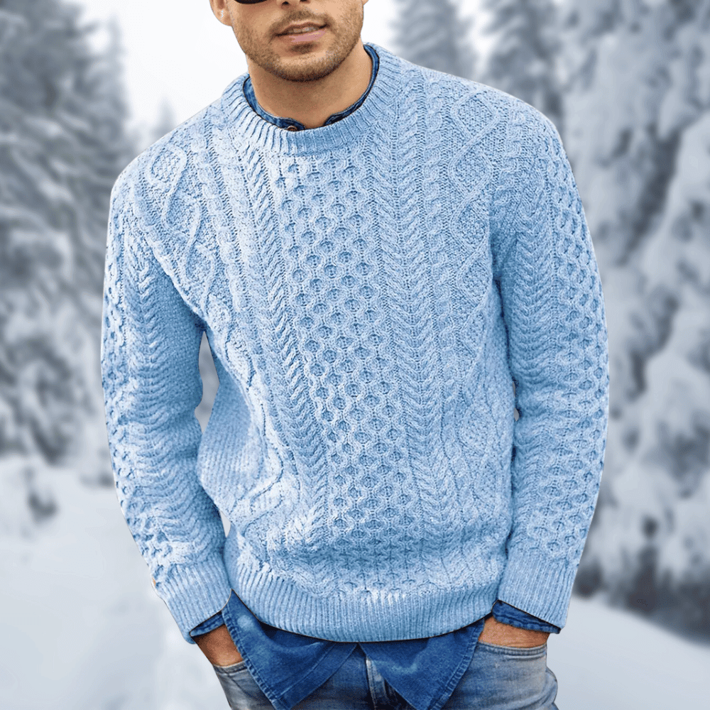 Erik | Varm Stickad Tröja
