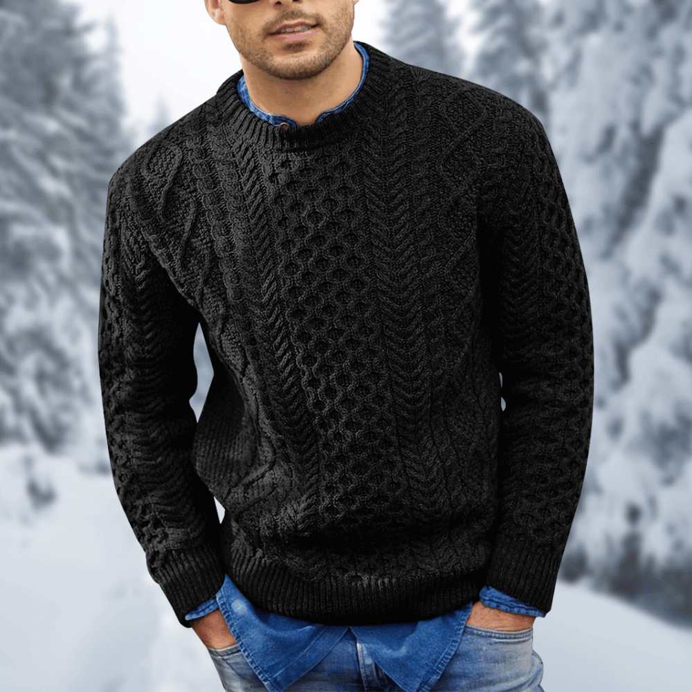 Erik | Varm Stickad Tröja
