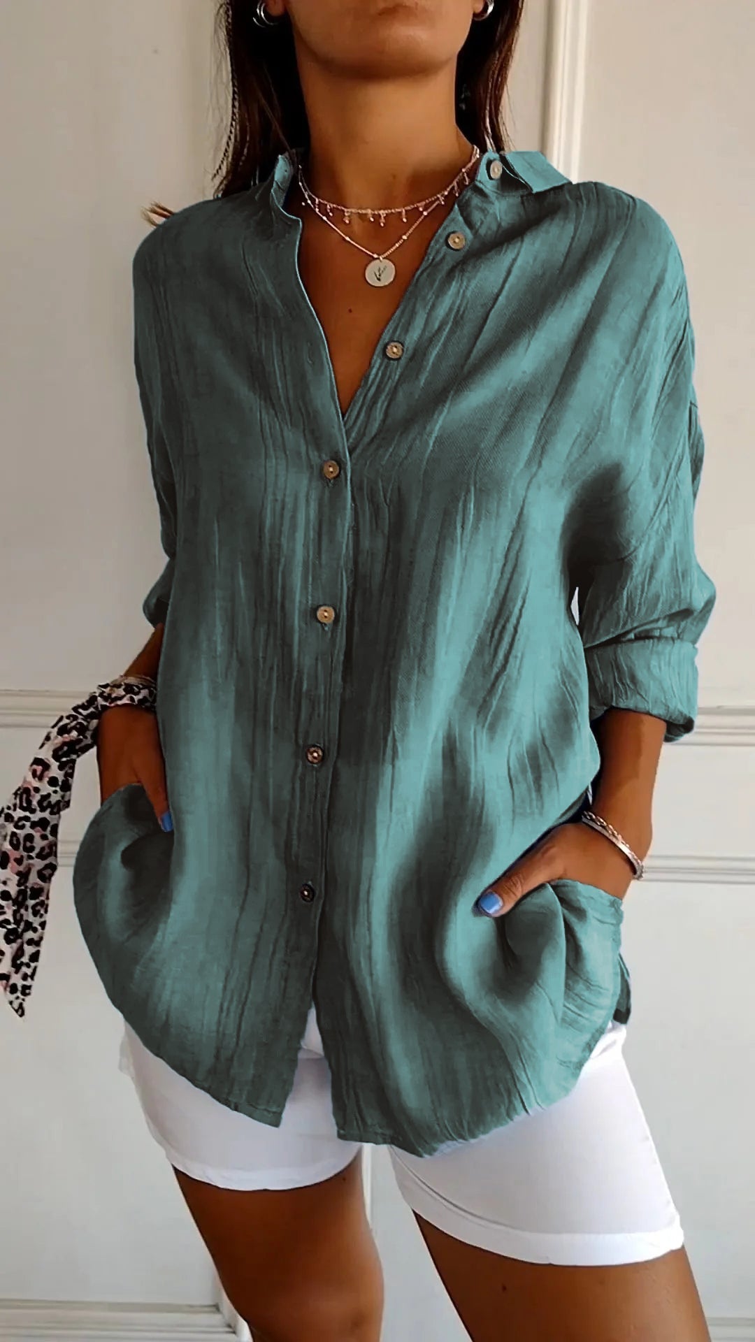 Elegant blus för dam
