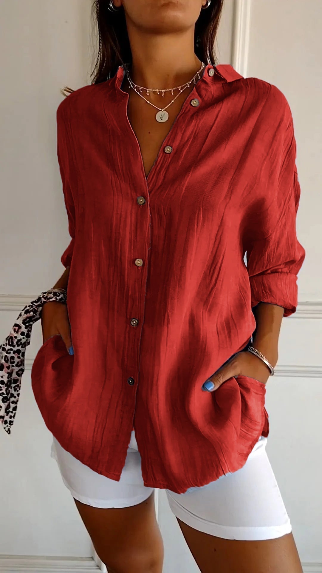 Elegant blus för dam