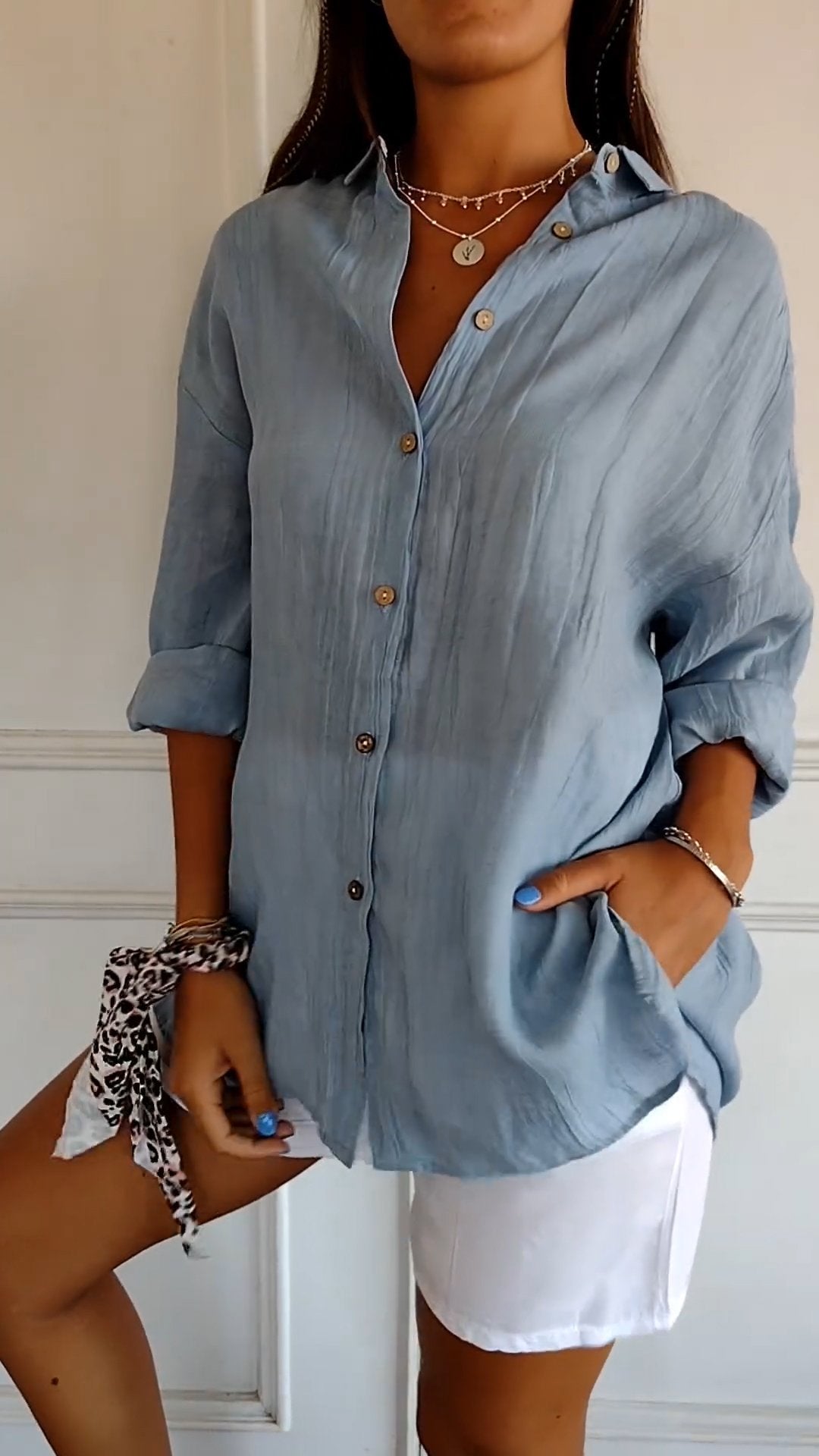 Elegant blus för dam