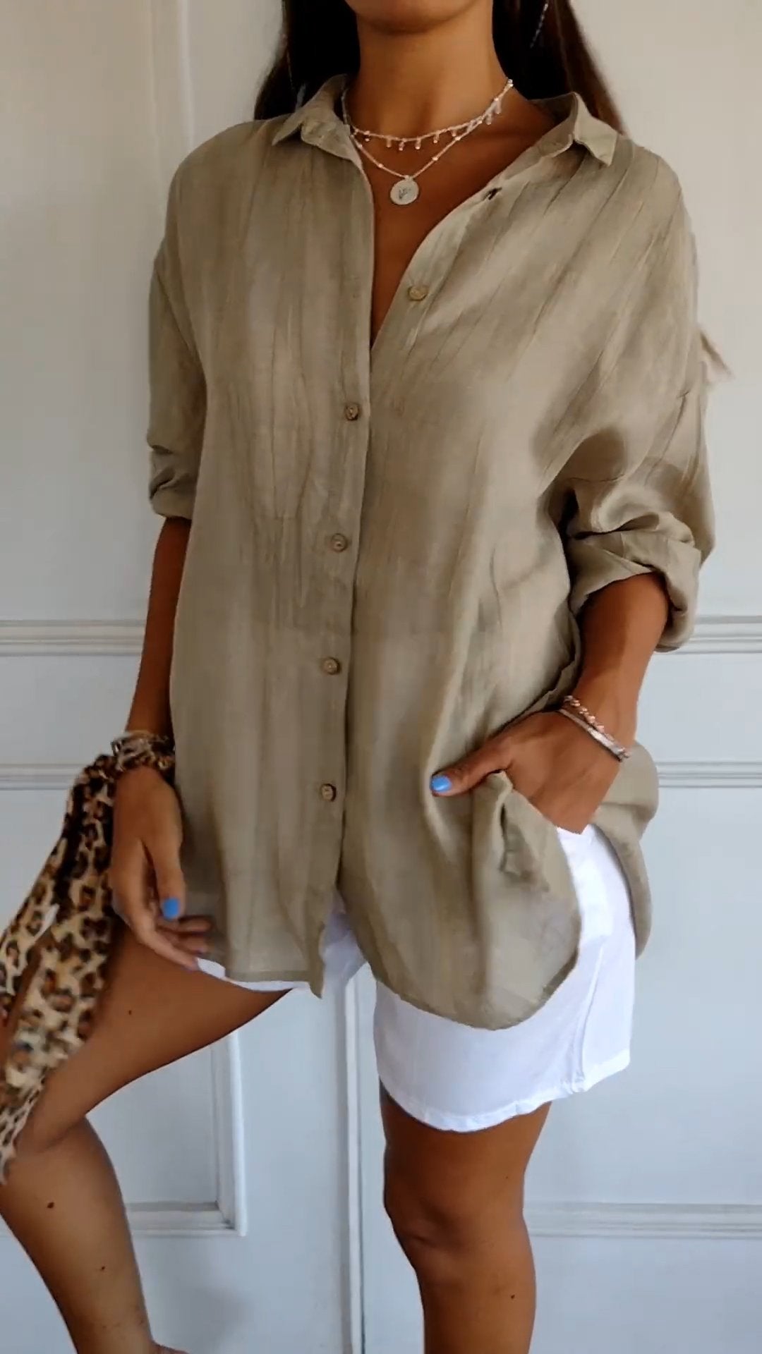 Elegant blus för dam