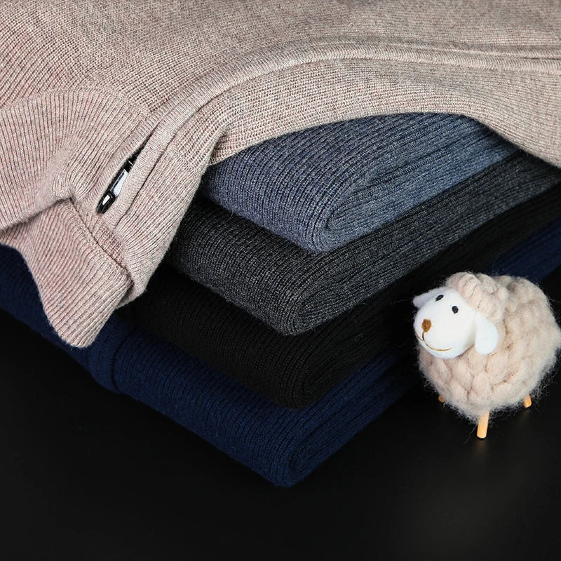 Erik | Cashmere Zip-Cardigan