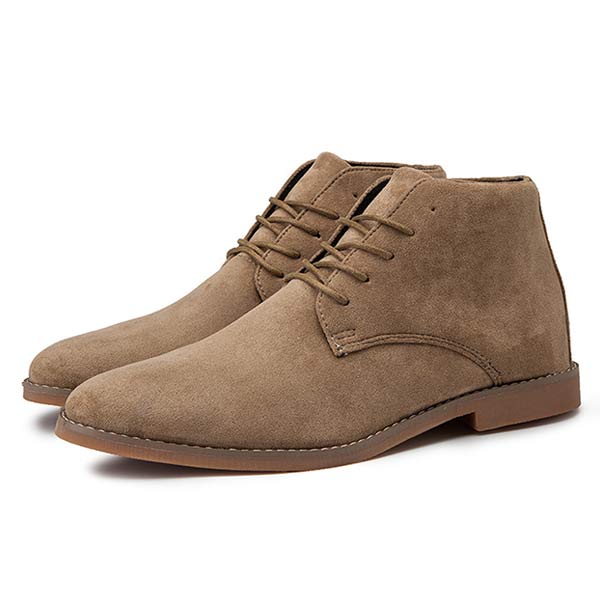 Halvhöga Herrskor i Suede – Stil & Komfort i Ett