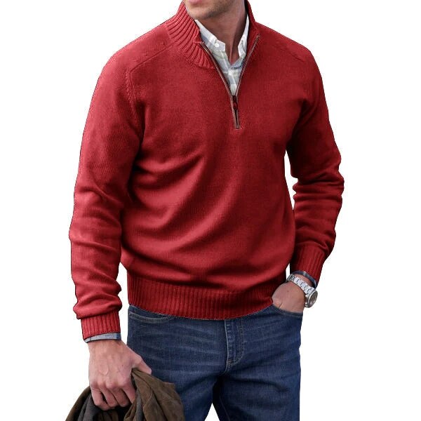 Henrik | Värmande Cashmere Polotröja