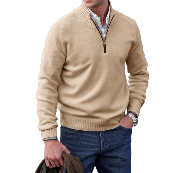 Henrik | Värmande Cashmere Polotröja