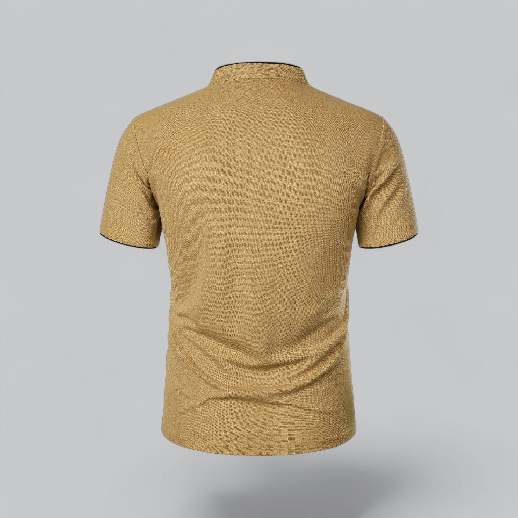 Herr Bomull Polo Skjorta Med Modern Stil