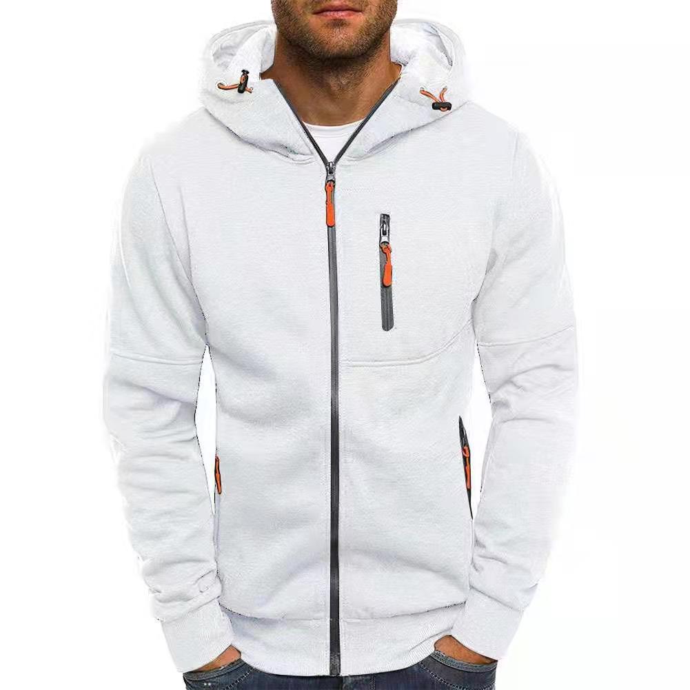 Herr Fleece Huvtröja Med Huva