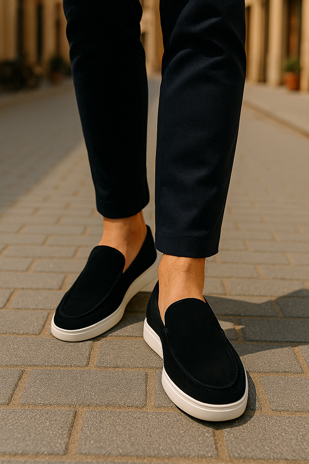 Herr Mocka Loafers - Klassisk och Bekväm Design