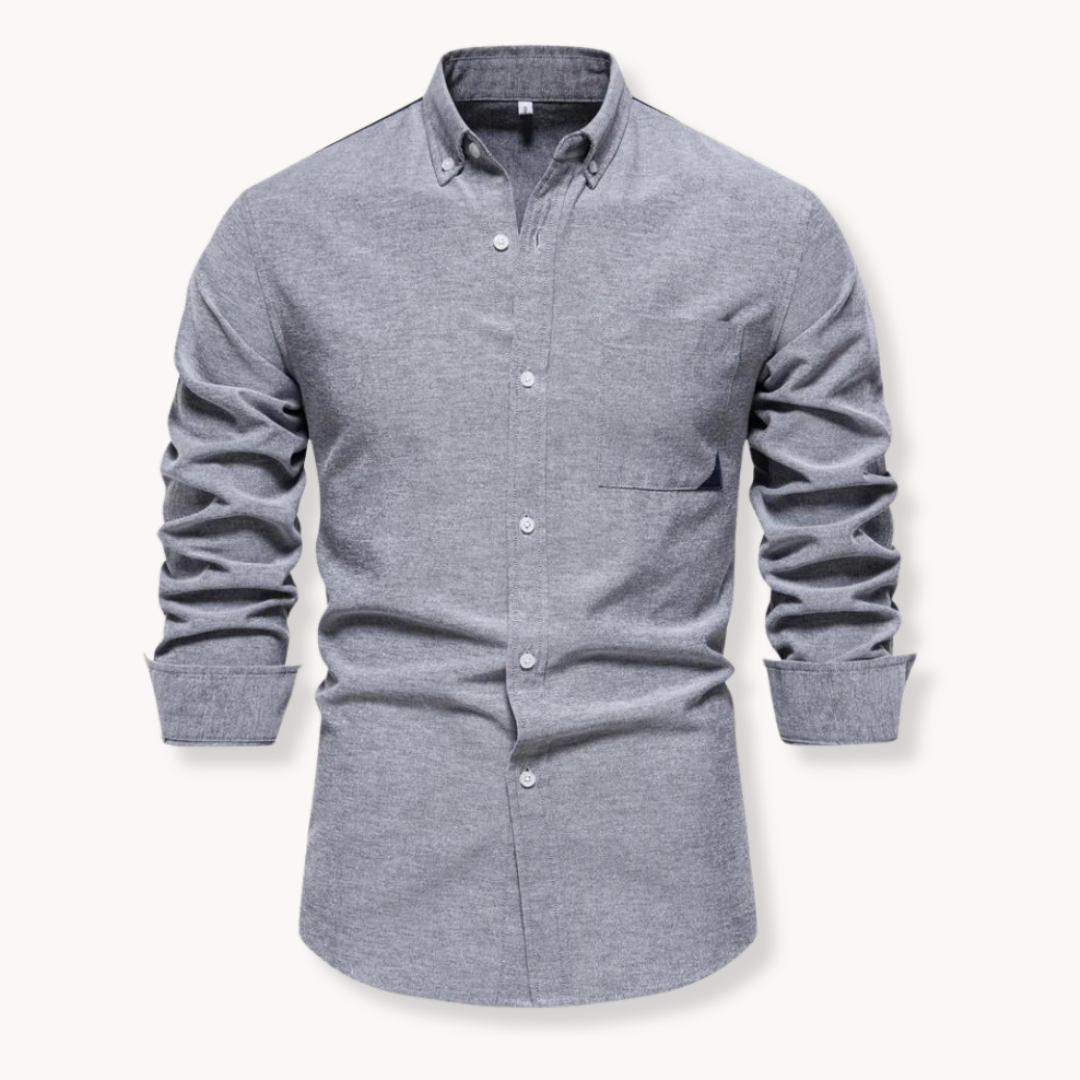Herr Oxford Skjorta - Stilren och Tidslös Design