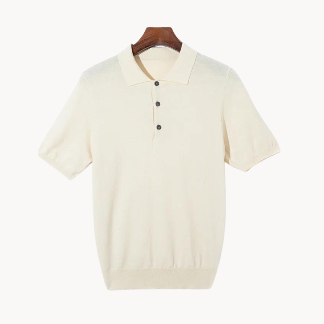 Herr Polo T-shirt i Ull för Komfort och Fräschör