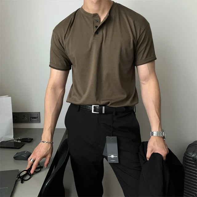 Herr Polo T-shirt med Klassisk Design