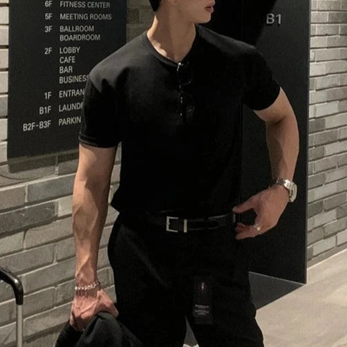 Herr Polo T-shirt med Klassisk Design