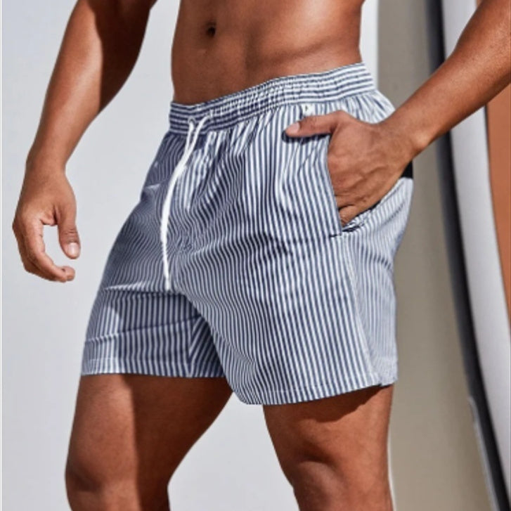 Herr Shorts Högkvalitativt Andningsbart Material Avslappnad Passform