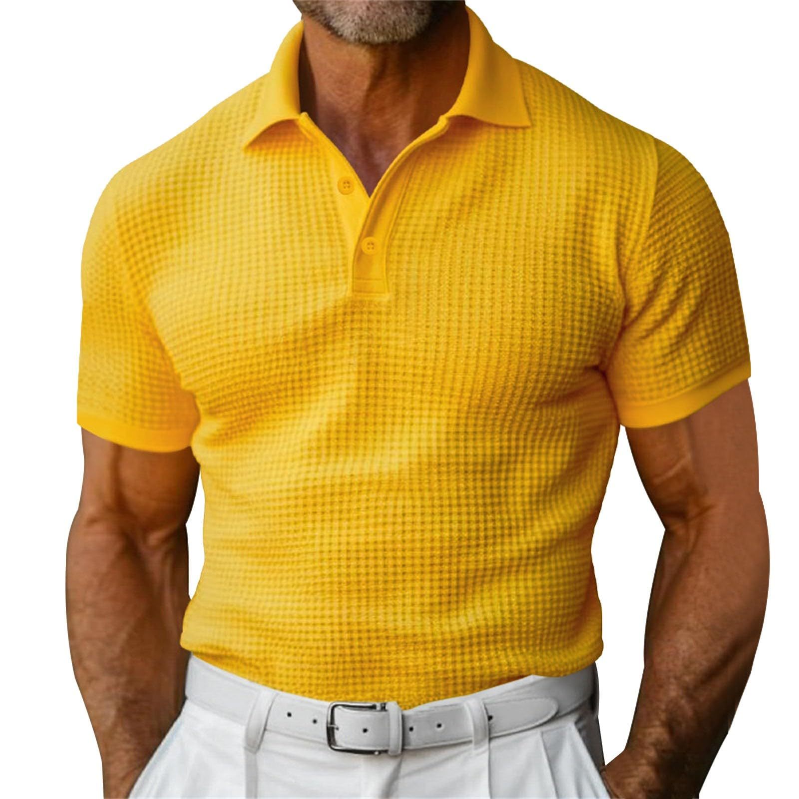 Herr Slim Fit Bomull Polo Skjorta