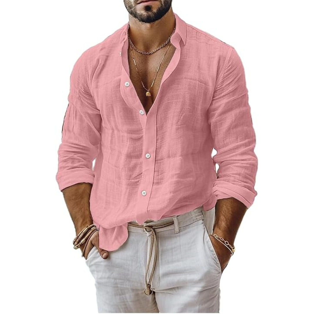 Herr Slim Fit Skjorta - Modern och Elegant Design