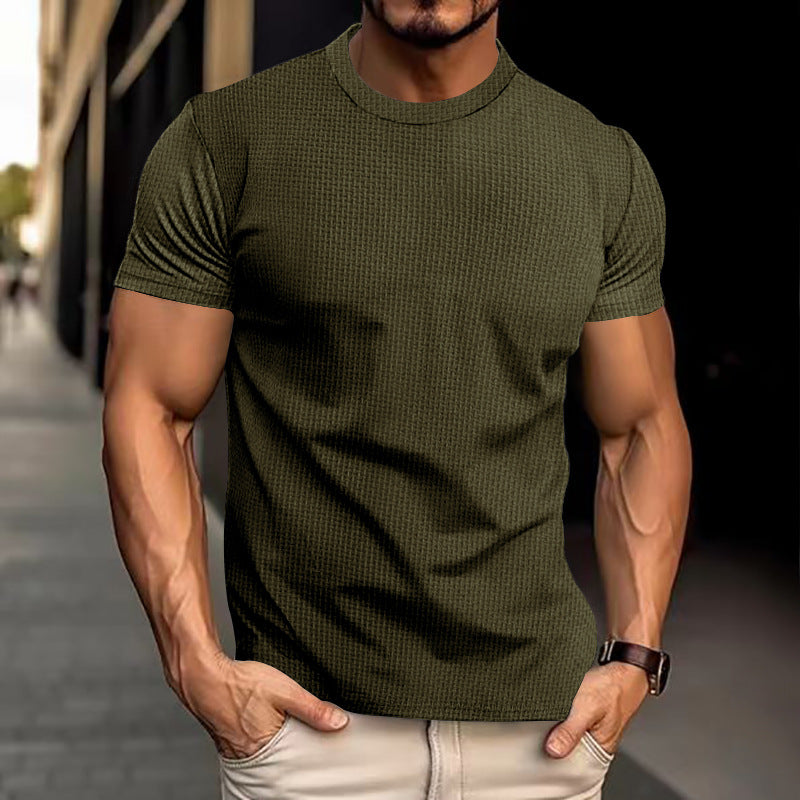Herr T Shirt med Modern Design - Kvalitets T Shirt Herr