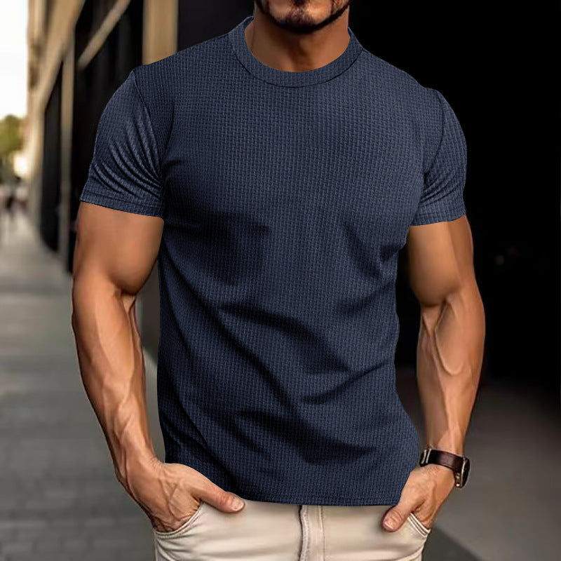 Herr T Shirt med Modern Design - Kvalitets T Shirt Herr