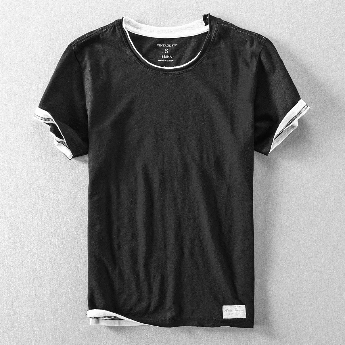 Herr T-shirt i Lätt Material – Kvalitets T-shirt Herr