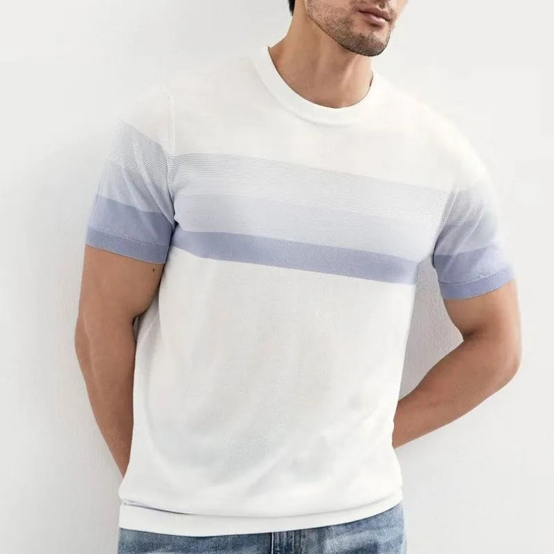 Herr Tränings T-shirt med Sömlösa Övergångar