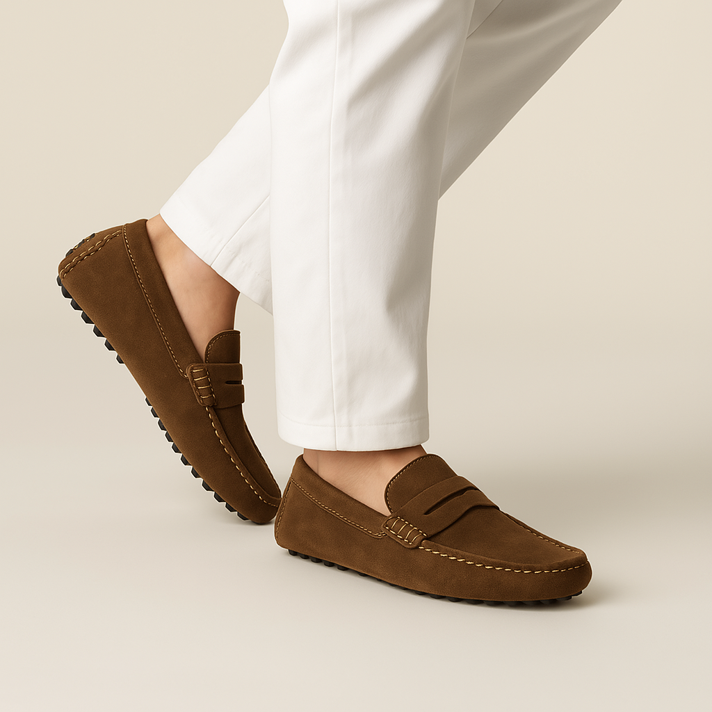 Herr Loafers i Italiensk Stil 0