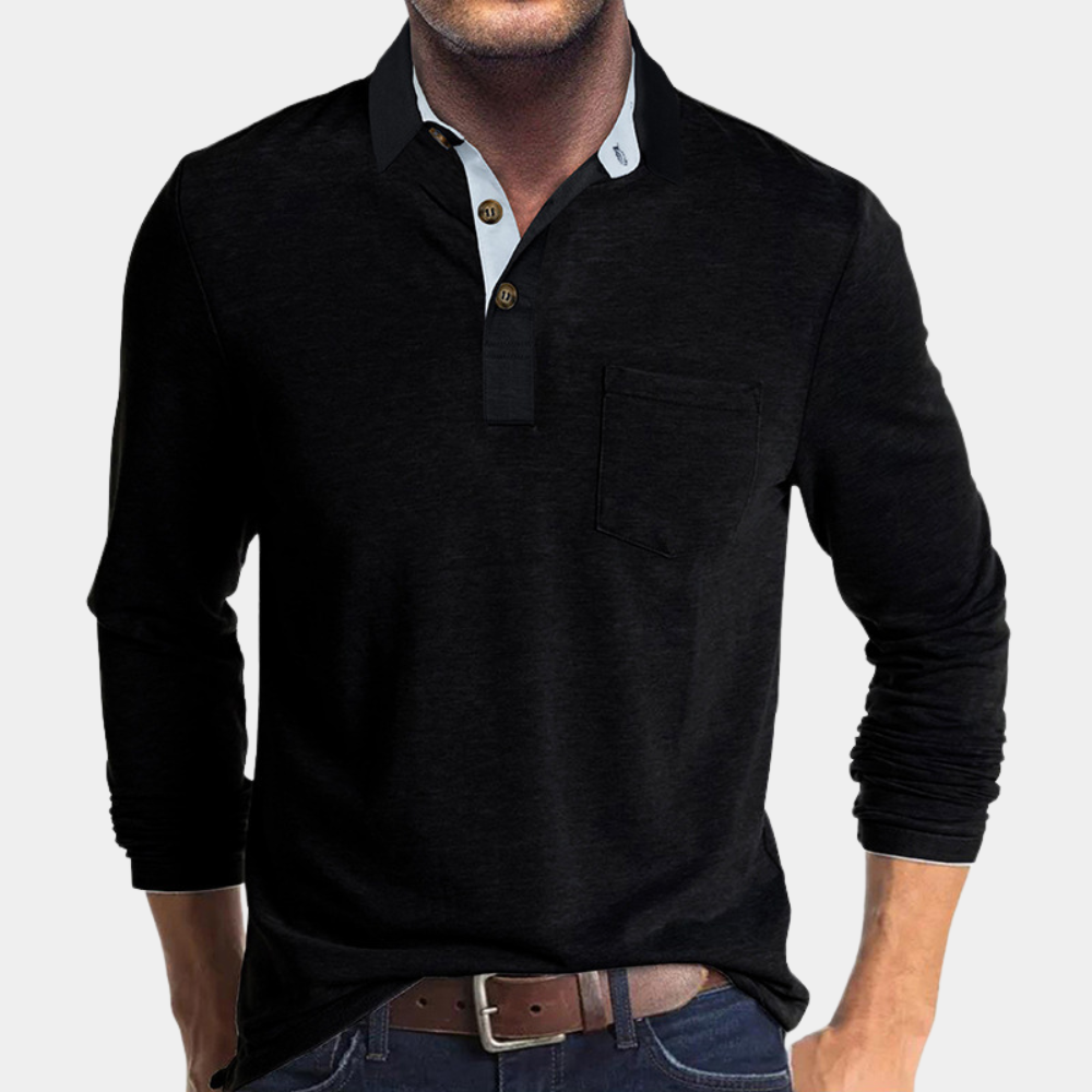 Herr Polo med Elegant Design för Stil och Komfort 1