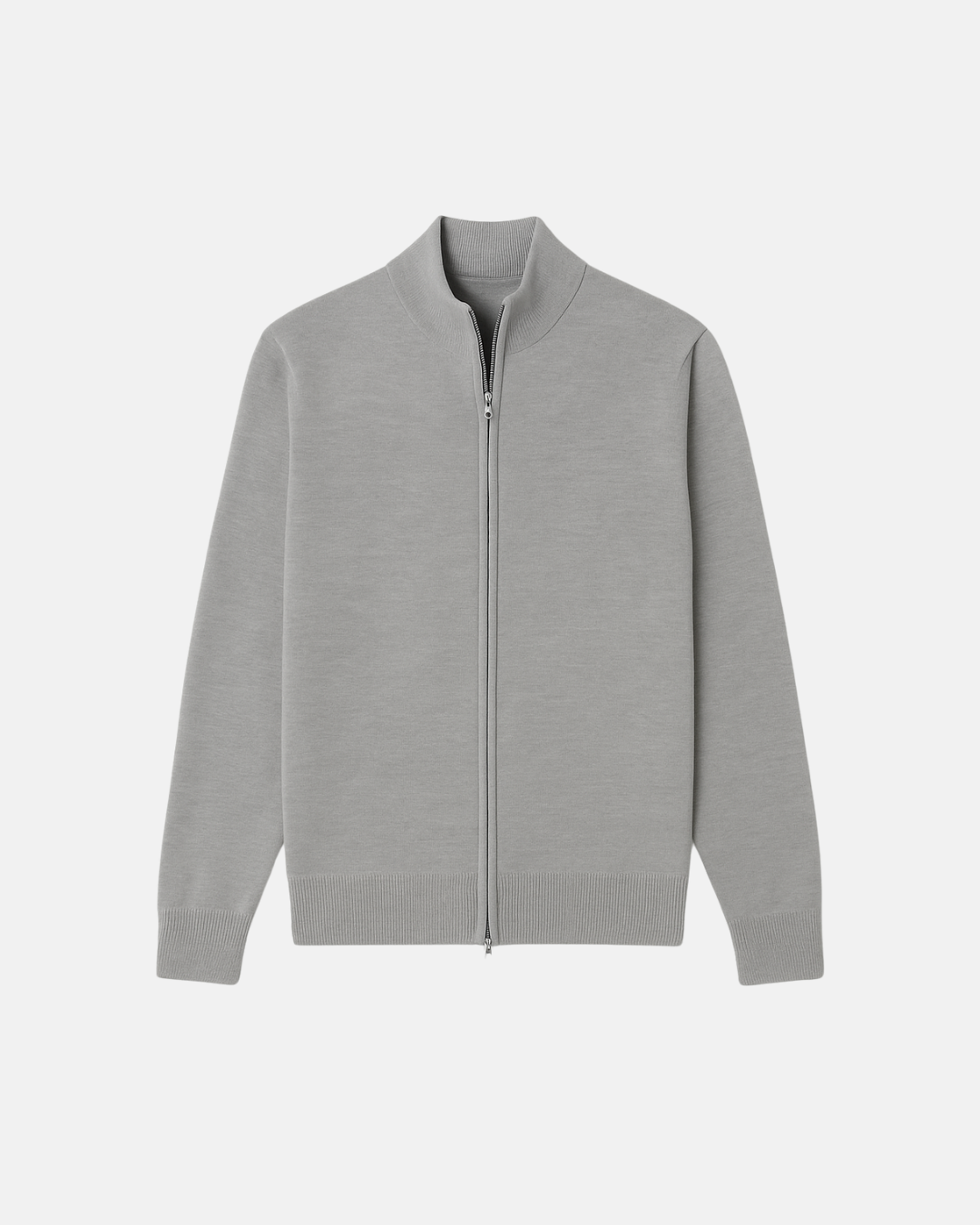 Herr Slim-fit Cardigan i Elegant Stil