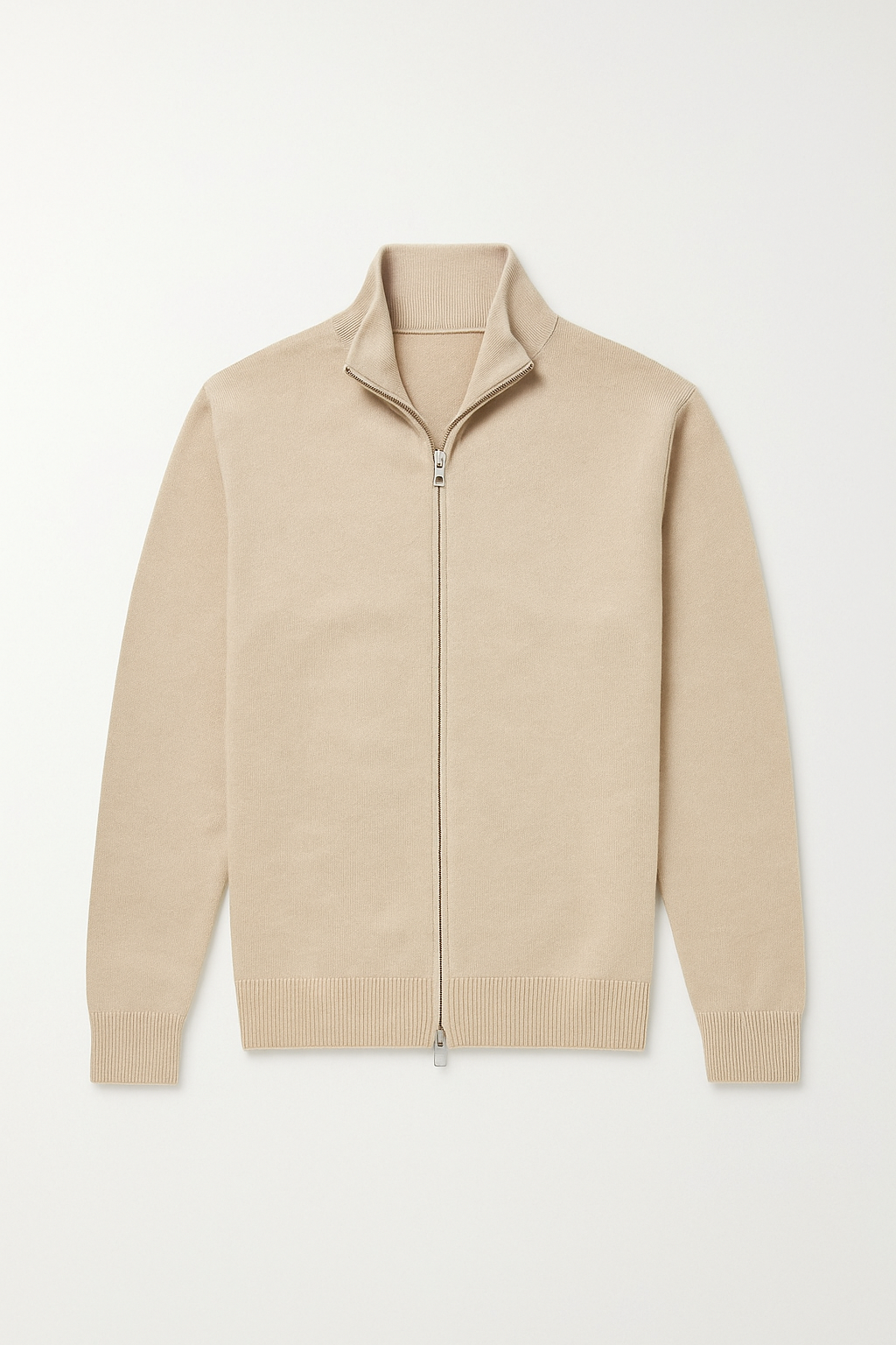 Herr Slim-fit Cardigan i Elegant Stil