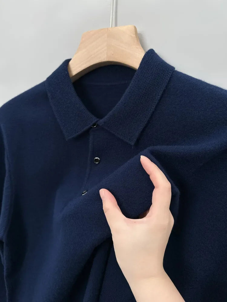 Herr Tröja i Akrylblandning för Vinter - Modern Stil 8