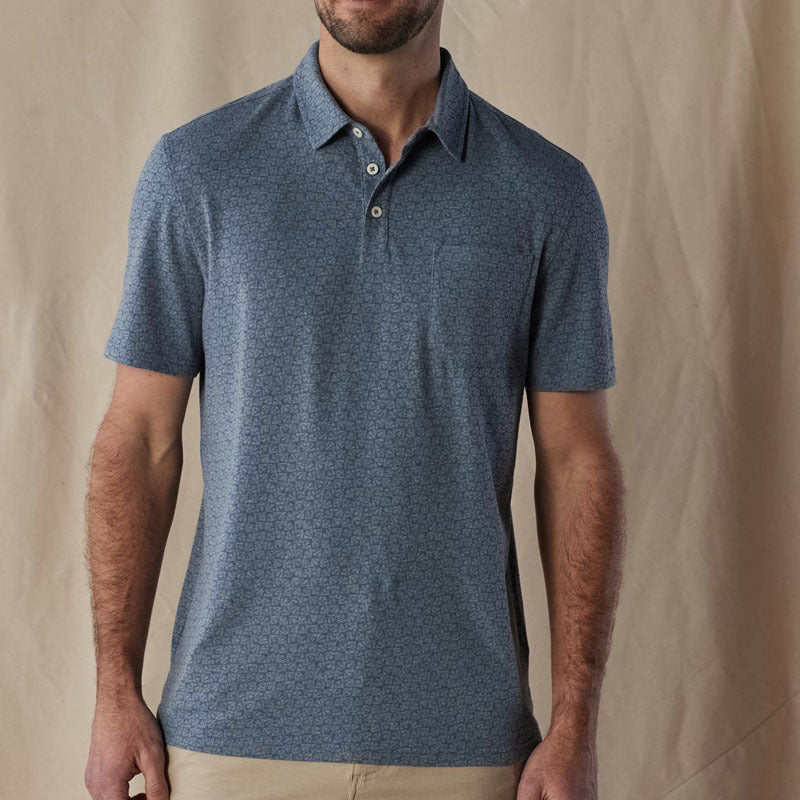 Herrar Bomullsmix Poloshirt Kort Ärmmar