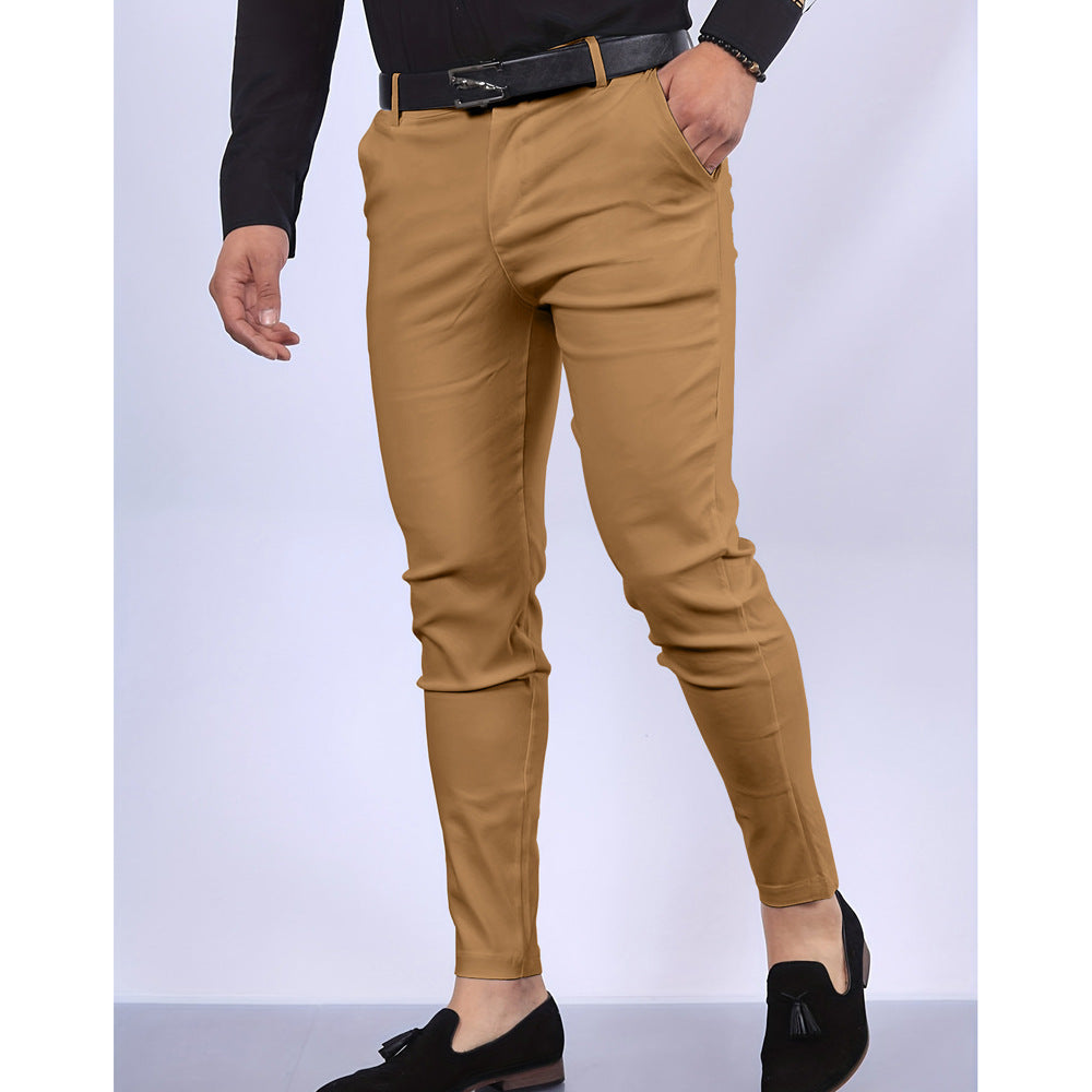Herrbyxor Ullmix Slim Fit för Affär och Formella Tillfällen